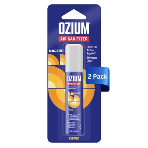 Ozium 0.8 oz. Air Sanitizer & Odor Eliminator for Homes,