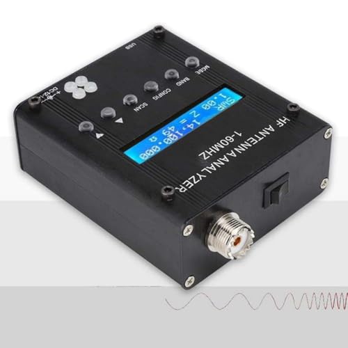 Analyseur d'antenne ondes courtes numérique Bluetooth avec compteur réglable PP Tester - 6