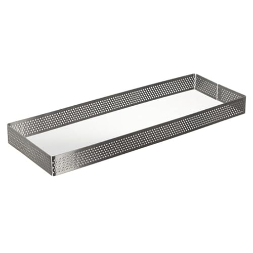 Cadre à Pâtisserie Perforé Mets 22cm Argent