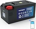 12.8V 460Ah Low Temp Cutoff LiFePO4 RV Battery, APP Monitoring, Built-in 250A BMS, Max. 3200W Load Power, 5880Wh Usable Energy, 5000+ Cycles Lithium Battery, Perfect for RV, Motorhomes and Off Grid