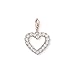 Produktbild THOMAS SABO Damen-Charm-Anhänger Herz Charm Club 925 Sterling Silber 1574-416-14
