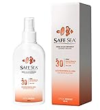 Protector solar en spray SPF30. Con gran resistencia al agua.