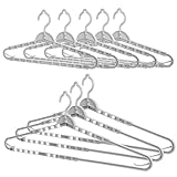 Alipis 8piezas Percha Telescópica Anchas para Ropa Colchas Edredones Extra...