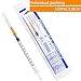 100 Pack 1ml 25 Gauge 5/8 Inch, for Scientific Labs, Industrial Dispensing and Liquid Measuring Supplies, Individually Sealed Packaging