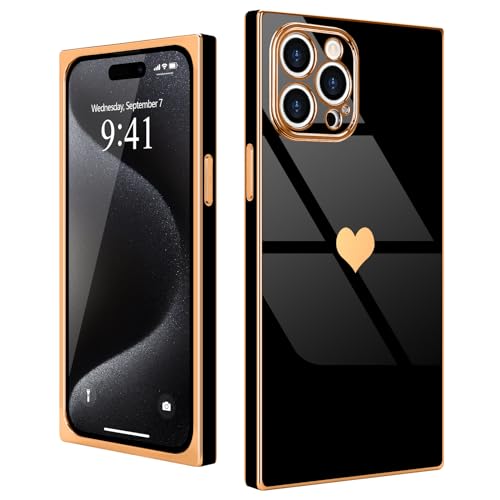 Urarssa Compatible with iPhone 15 Pro Max Case Rectangle for ...