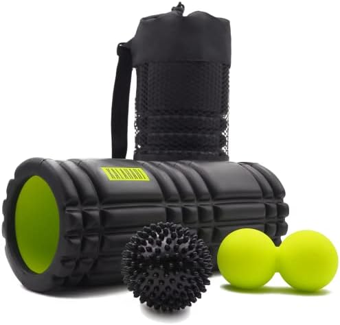 KALAHARI Foam Roller Kit, 3 en 1 más Ebook ejercicios en Español ...