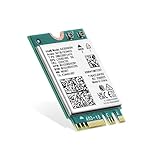 Binardat WiFi 6カード M.2 AX200 WiFiネットワークアダプタ、Intel AX200チップ Bluetooth 5.0、3000Mbpsデュアルバンド2.4GHz/5GHz OFDMA & MU- MIMO、ラップトップWindows 10/11用