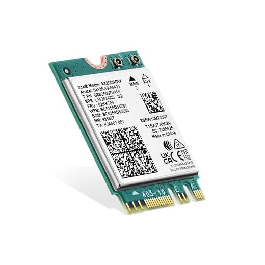 WiFi 6E Card M.2 AX200 Network Adapter, Intel AX200 Chip Bluetooth 5.0, 3000Mbps Dual-Band 2.4GHz/5GHz OFDMA & MU-MIMO, for Laptop Windows 10/11