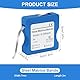 OFFCUP Zahn Schleifpapier, Dental Schleifstreifen Ultra-Fine Grit Size Interdental Schleifwerkzeuge, Dental Polierstreifen Tragbare Zahnschleifpapier zum Polieren von Zähnen (3mx5mm)