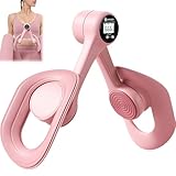 HIULLEN Oberschenkeltrainer Beckenbodentrainer für Frauen, Beckenboden Trainer Damen mit Zählfunktion, Beckenbodentrainer, Beintrainer für Zuhause Beine, Trainingsgerät für Zuhause Damen Herren