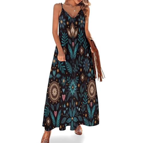 Robe longue femme boho pour vos journées à la plage et vacances d'été fluides