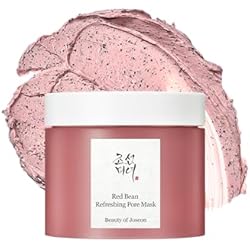 Beauty of Joseon Red Bean Pore Refreshing Mask Mud Cream Hydrating Wash Off Pack, Pore Cleansing Exfoliator, Korean Skin Care for Men and Women 140ml, 4.73 fl.oz
