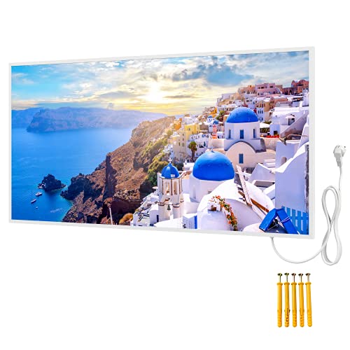 Hocosyme Riscaldamento a infrarossi, immagine 800 Watt, riscaldamento a