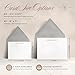 Curio Press Personalized Stationery Note Cards with Envelopes, Custom Note Cards, Personalized Thank You Cards with Envelopes, Personalized Cards Handmade Note Cards & Greeting Cards - Minimalist Flat