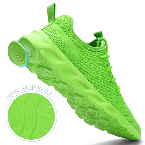 Image of Running Shoes for Men Womens Walking Slip On Tennis Sneakers | Comfortable Lightweight丨Breathable Mesh丨Gym丨Non Slip Sole丨Unisex Shoes丨 Athletic Workout Casual Fashion Sports