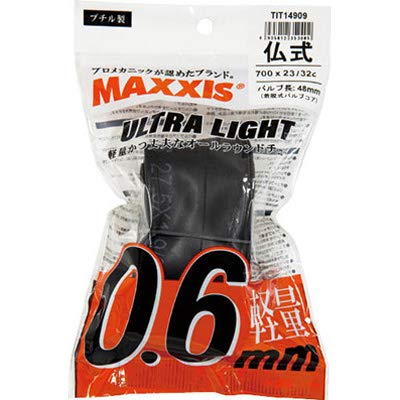 MAXXIS(マキシス) バイシクル チューブ MXS ウルトラライト 仏式 700x23-32C 48mmOPP TIT14909