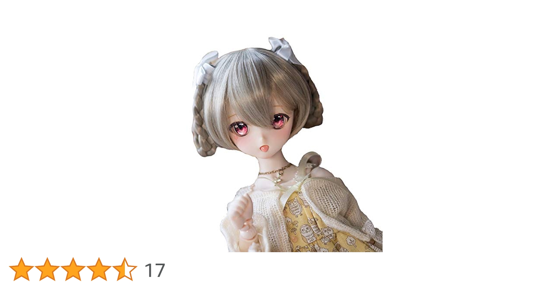 Amazon | YR EARTH S297 ドール用 耐熱 ウィッグ カツラ 三つ