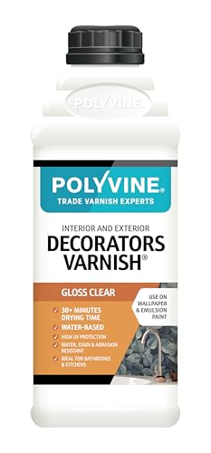 Polyvine Decorator's Acrylic Gloss Varnish Quart