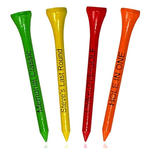 Customizable Bamboo Golf Tees, 1000 Count