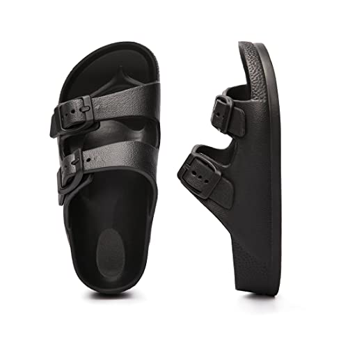 Image of FUNKYMONKEY Kids EVA Slides Waterproof Slip-on Pool Sandals for Boys Girls