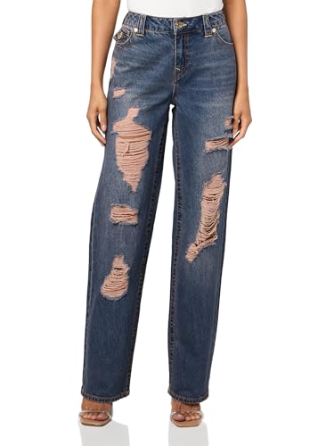 Jean Relaxed Straight Mr Flap Jeans Femme True Religion pour un style authentique au quotidien