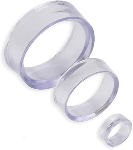 esowemsn 15 soportes de exhibición de acrílico pequeños, medianos y grandes, para colecciones, canicas, béisbol, huevos, pelota de tenis y pelota de