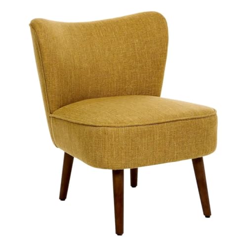 Paris Prix Atmosphera Créateur d'intérieur - Fauteuil Design Aera 72cm Ocre