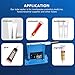 FCADFCA Manual Tube Sealer for Aluminum Plastic Tubes, Heavy Duty Hand Pressure Sealing Machine for Cosmetic, Medicine, Food, Toothpaste Packaging