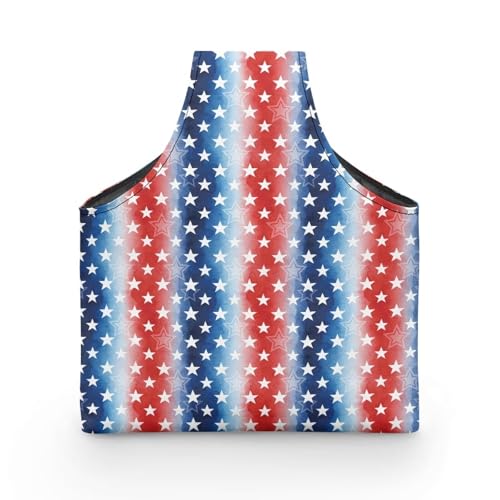 Image of ZUXONGSY Patriotic Eagle Yarn Bag America250 Knitting Tote Bag Cookies Yarn Tote Yarn Organizers and Storage for Women Knitting Yarn Storage Bag Organizer