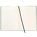 C.R. Gibson Large Charcoal Gray Leather Journal Notebook, 7.5'' W x 10.25'' L, 192 Pages