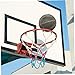 Happyyami 1pc Tricolor Heavy Duty Basketball Net Chain Mesh for Outdoor Indoor Courts Quick Installation for Schools Facilities