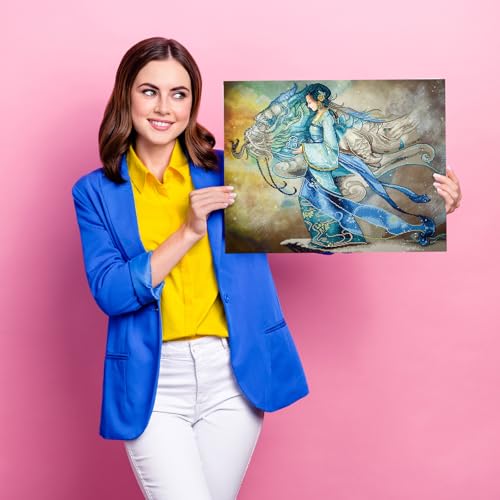 Image of DIAMOND DOTZ Dragon Princess Diamond Painting Kit for Adults with Gems