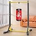 Wirlsweal Power Tower Pull Up Dip Station Assistive Trainer Multi-Function Home Gym Strength Training Fitness Equipment 440LBS Black