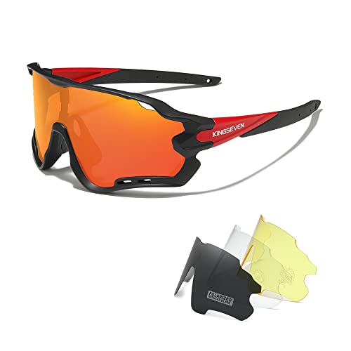 Gafas de Ciclismo Polarizadas contra reflejos y viento en carretera o montaña modelo LS-911
