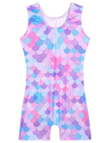 Image of TENVDA Leotards for Girls Gymnastics One Piece Biketard(Multiple Colors)