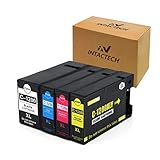PGI-1200XL Compatible Ink Cartridges Replacement for Canon MB2320 MB2720 MB2700 PGI-1200 XL 1200 Pigment for Maxify MB2720 MB2320 MB2020 MB2120 Printer (1 Black, 1 Cyan, 1 Magenta, 1 Yellow, 4-Pack)