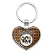 Harry Potter Anime Characters Keychain Heart Love Metal Key Chain Ring