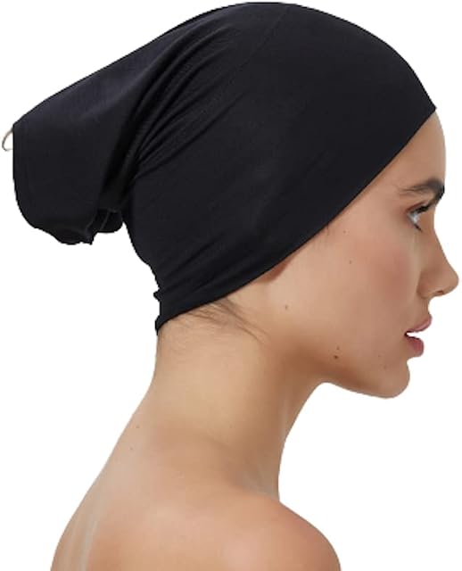 Comfy Headwear | Underscarf Tube Bonnet | Under Hijab Tube Cap | Scarf Tube Stretchable Bonnet