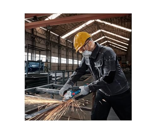 Image of BOSCH GWS 18V-8 Professional Cordless Angle Grinder Kit | 800W Equivalent Power | 100mm Disc Size | Compact Design | Optimized Runtime | Advanced Safety Features | Dust-Free Cutting Solution