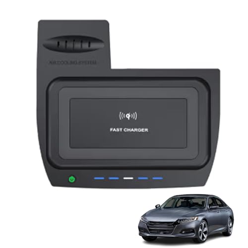 Chargeur sans Fil de Voiture pour Civic : Tapis de Charge Rapide 15W pour vos Trajets