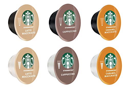 ▷ Starbucks® Dolce Gusto® Indulgent Sampler - Latte Macchiato, Ca