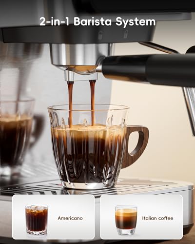 ecozy Espresso & Coffee Maker Combo