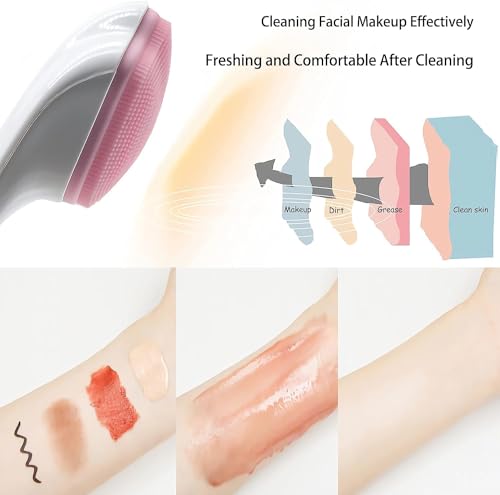 Image of Ice Roller for Face & Eyes | Silicone Ice Facial Massager for Skin Care, Puffiness, Dark Circles & Glowing Skin | Reusable Beauty Tool for Women & Men | Multi Color Variants (PINK / /)