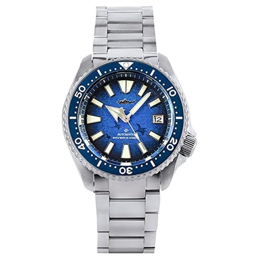Heimdallr Herren-Taucher-Uhren aus Titan, 42 mm NH35A-Uhrwerk, super-Luminova-Herren-Automatikuhren, 200 m wasserdicht, Blau, Sport