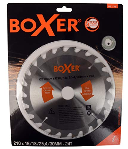 Hoja Boxer 210mm de gran espesor y 24T para cortes rápidos sin esfuerzo 3
