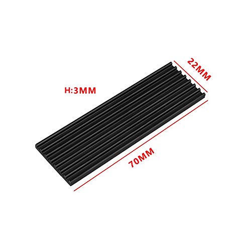 Zwbfu Dissipador de calor M.2 Unidade de estado sólido Dissipador de calor M.2 2280 SSD Radiador M.2