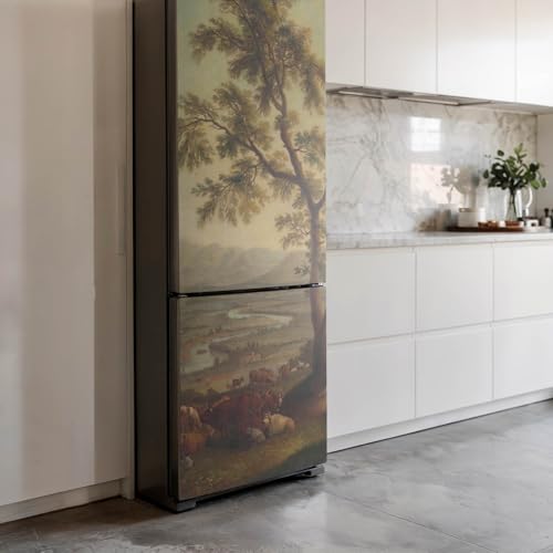 Autocollants pour frigo occultant pour masquer les rayures