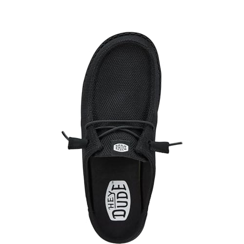Image of HEYDUDE Women's Wendy Slip Mule Classic | Lightweight Women's Slip-On Shoes | Comfortable & Casual Everyday Footwear