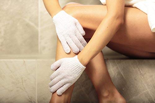 Belula Premium Dry Brushing Body Brush Set- Natural Boar Bristle Body Brush, Exfoliating Face Brush & One Pair Bath & Shower Gloves. Free Bag & How To – Great Gift For A Glowing Skin & Healthy Body #TOP4