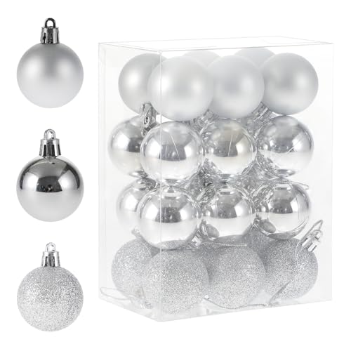 HUMDMTHUT Silver 1.57' Christmas Ball...